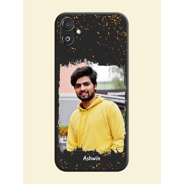 Spray Free Design - Photo on Space Black Soft Matte Phone Cover - Galaxy F14 5G Spray Free Design - Photo on Space Black Soft Matte Phone Cover - Galaxy F14 5G