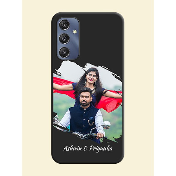 Grunge Brush Strokes - Photo on Space Black Soft Matte Back Cover - Galaxy F34 5G Grunge Brush Strokes - Photo on Space Black Soft Matte Back Cover - Galaxy F34 5G