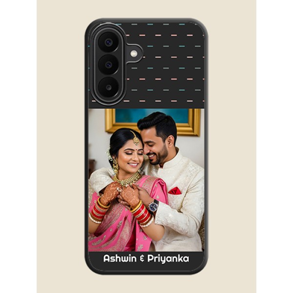 Line Pattern Design with Text On Space Black Custom Soft Matte Mobile Back Cover - Samsung Galaxy F70 Pro 5G Line Pattern Design with Text On Space Black Custom Soft Matte Mobile Back Cover - Samsung Galaxy F70 Pro 5G