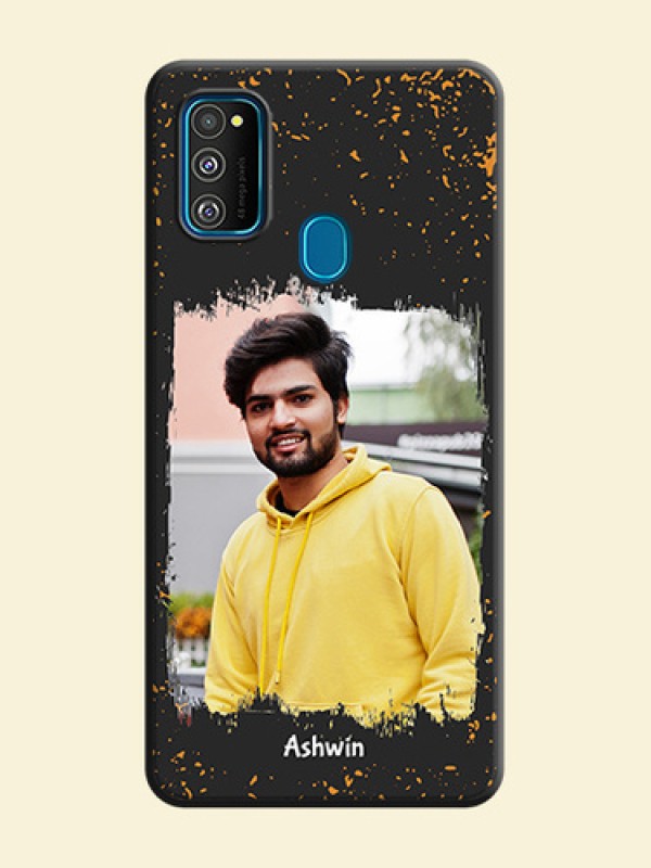 Spray Free Design - Photo on Space Black Soft Matte Phone Cover - Galaxy M30S