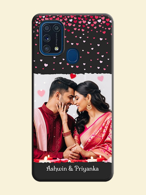 Fall in Love with Your Partner  on Photo on Space Black Soft Matte Phone Cover - Galaxy M31 Prime Edfition