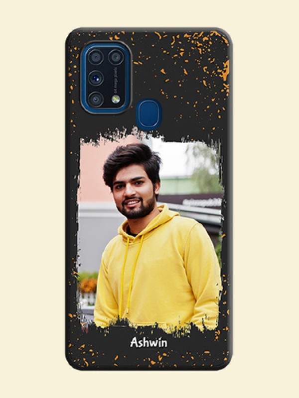 Spray Free Design - Photo on Space Black Soft Matte Phone Cover - Galaxy M31