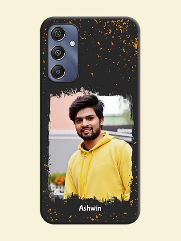 Spray Free Design - Photo on Space Black Soft Matte Phone Cover - Galaxy M34 5G
