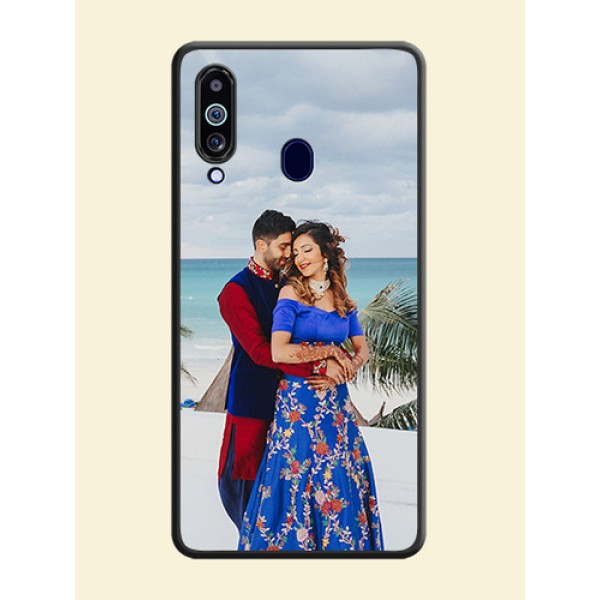 Full Single Pic Upload On Space Black Personalized Soft Matte Phone Covers -Samsung Galaxy M40 Full Single Pic Upload On Space Black Personalized Soft Matte Phone Covers -Samsung Galaxy M40