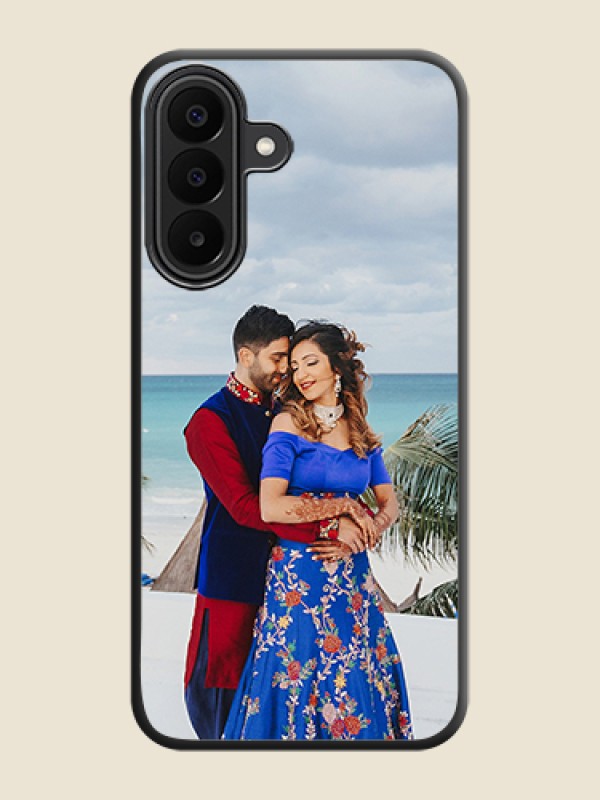 Full Single Pic Upload On Space Black Custom Soft Matte Mobile Back Cover - Samsung Galaxy M47 5G