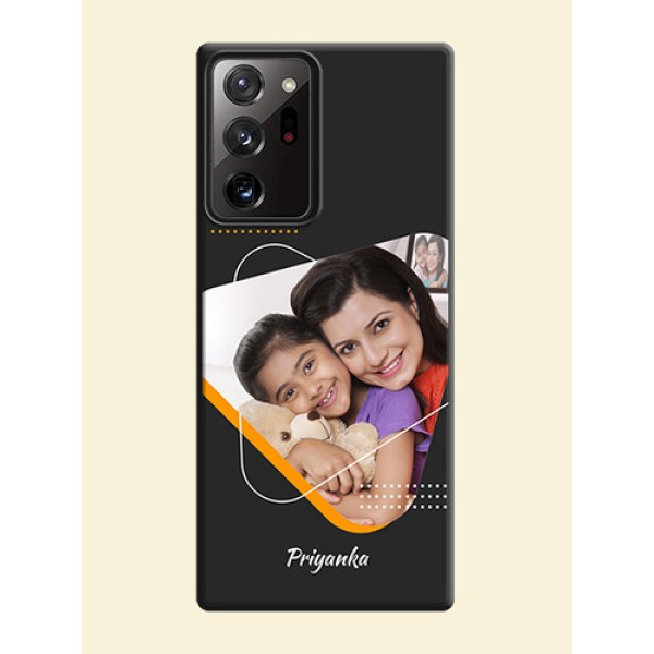Yellow Triangle - Photo on Space Black Soft Matte Phone Cover - Galaxy Note 20 Ultra Yellow Triangle - Photo on Space Black Soft Matte Phone Cover - Galaxy Note 20 Ultra