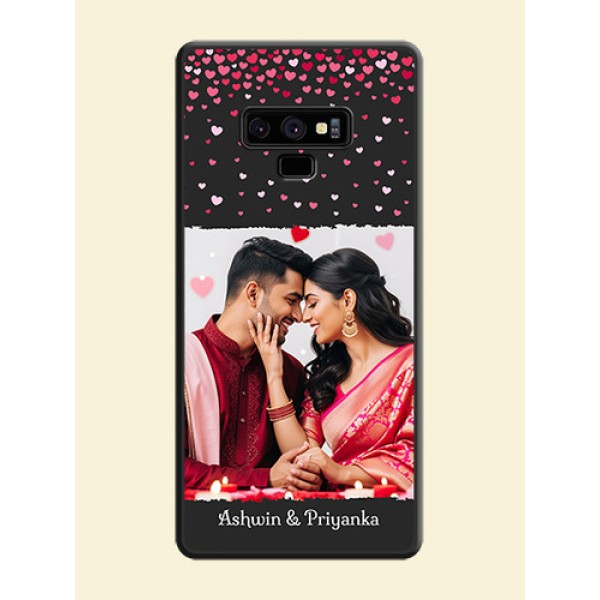 Fall in Love with Your Partner  on Photo on Space Black Soft Matte Phone Cover - Galaxy Note 9