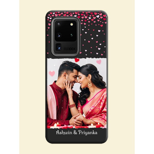 Fall in Love with Your Partner - Photo on Space Black Soft Matte Phone Cover - Galaxy S20 Ultra Fall in Love with Your Partner - Photo on Space Black Soft Matte Phone Cover - Galaxy S20 Ultra