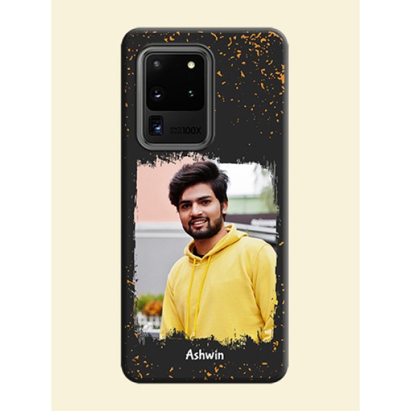 Spray Free Design - Photo on Space Black Soft Matte Phone Cover - Galaxy S20 Ultra Spray Free Design - Photo on Space Black Soft Matte Phone Cover - Galaxy S20 Ultra