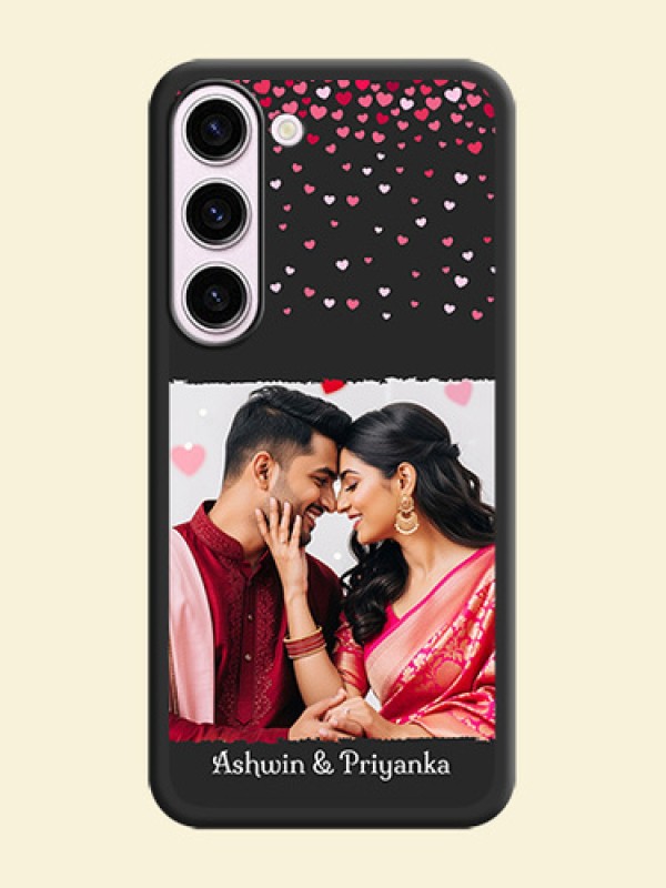 Fall in Love with Your Partner  on Photo on Space Black Soft Matte Phone Cover - Samsung Galaxy S23 Plus 5G