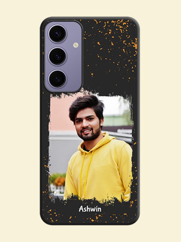 Spray Free Design - Photo on Space Black Soft Matte Phone Cover - Galaxy S24 Plus 5G