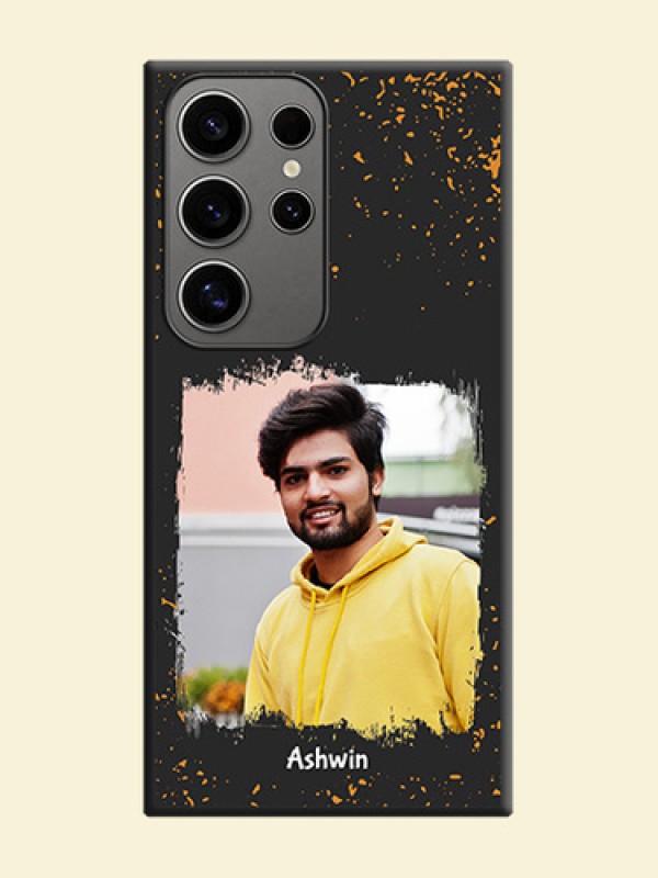 Spray Free Design - Photo on Space Black Soft Matte Phone Cover - Galaxy S24 Ultra 5G