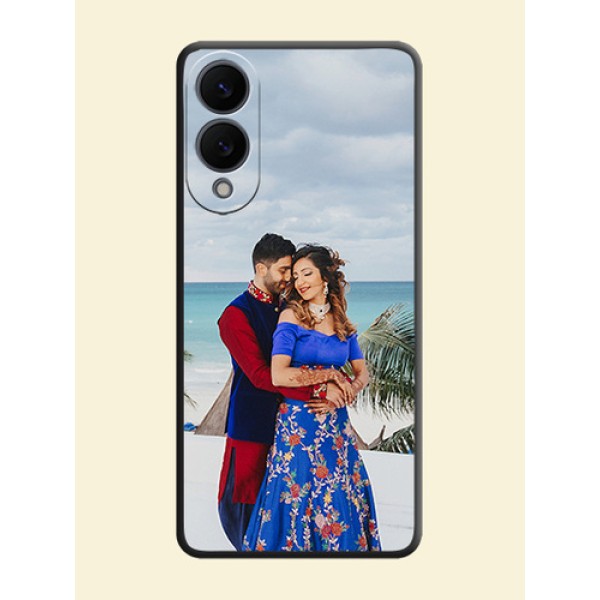 Full Single Pic Upload On Space Black Custom Soft Matte Mobile Back Cover - Samsung Galaxy S25 Edge 5G Full Single Pic Upload On Space Black Custom Soft Matte Mobile Back Cover - Samsung Galaxy S25 Edge 5G