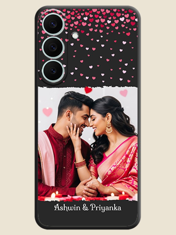 Fall in Love with Your Partner on Photo On Space Black Custom Soft Matte Mobile Back Cover - Samsung Galaxy S26 FE 5G