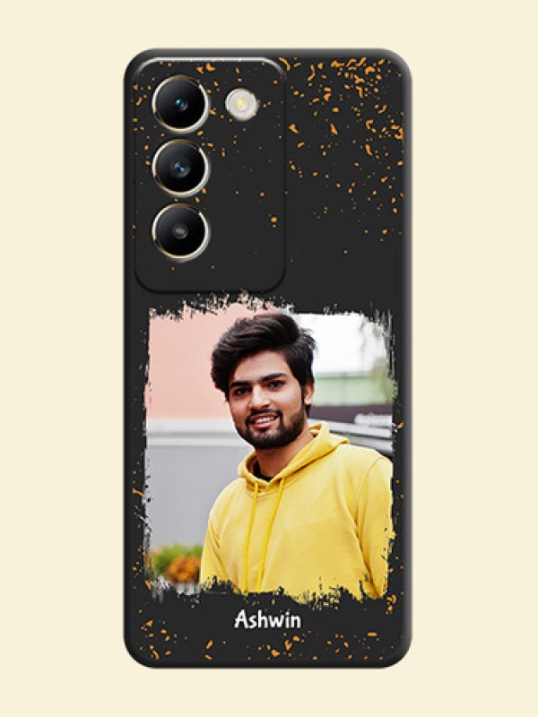 Spray Free Design - Photo on Space Black Soft Matte Phone Cover - Vivo T3 5G