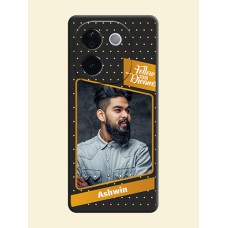 Follow Your Dreams with White Dots On Space Black Custom Soft Matte Mobile Back Cover - Vivo T3 Pro 5G