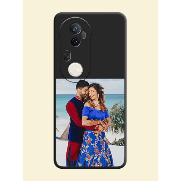 Image Upload With Space Black Color On Custom Soft Matte Mobile Back Cover - Vivo T4 Ultra 5G Image Upload With Space Black Color On Custom Soft Matte Mobile Back Cover - Vivo T4 Ultra 5G