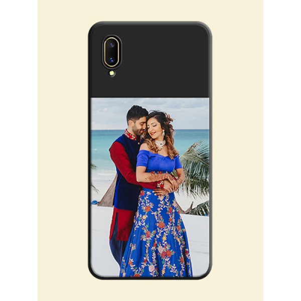 Image Upload With Space Black Color On Custom Soft Matte Mobile Back Cover - Vivo V11 Pro Image Upload With Space Black Color On Custom Soft Matte Mobile Back Cover - Vivo V11 Pro