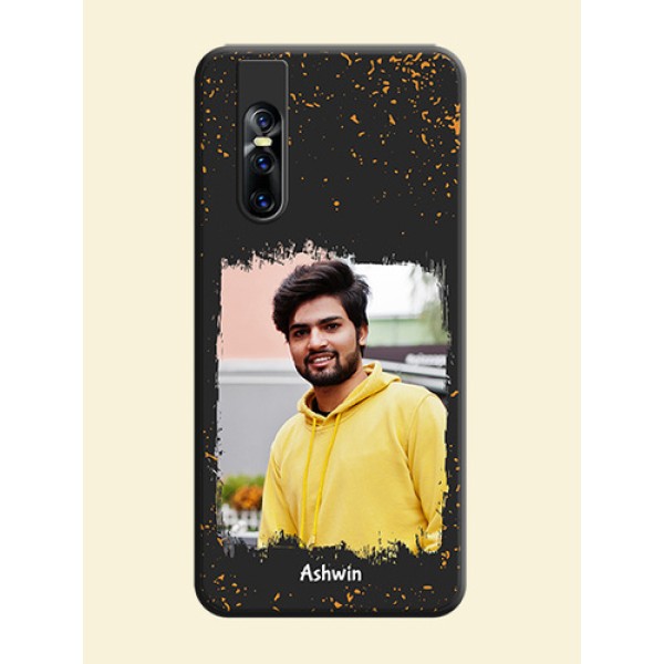 Spray Free Design - Photo on Space Black Soft Matte Phone Cover - Vivo V15 Pro Spray Free Design - Photo on Space Black Soft Matte Phone Cover - Vivo V15 Pro