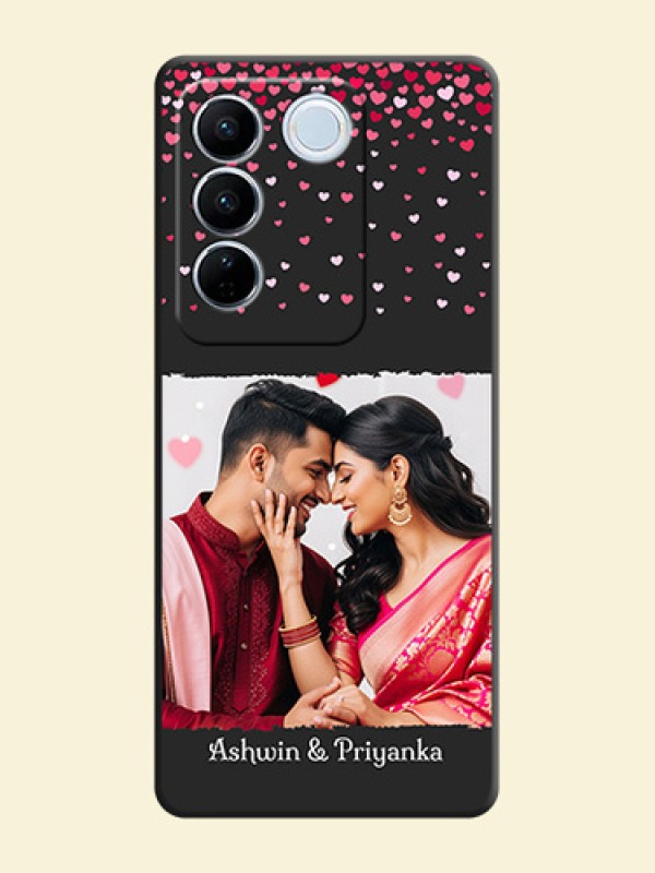 Fall in Love with Your Partner  on Photo on Space Black Soft Matte Phone Cover - Vivo V27 Pro