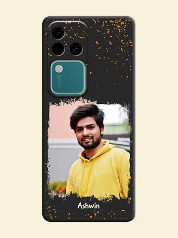 Spray Free Design - Photo on Space Black Soft Matte Phone Cover - Vivo V30 Pro 5G