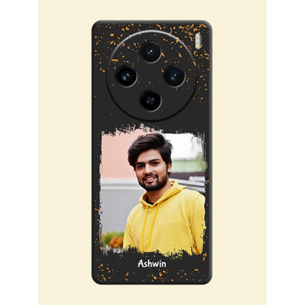 Spray Free Design - Photo on Space Black Soft Matte Phone Cover - Vivo X100 5G Spray Free Design - Photo on Space Black Soft Matte Phone Cover - Vivo X100 5G