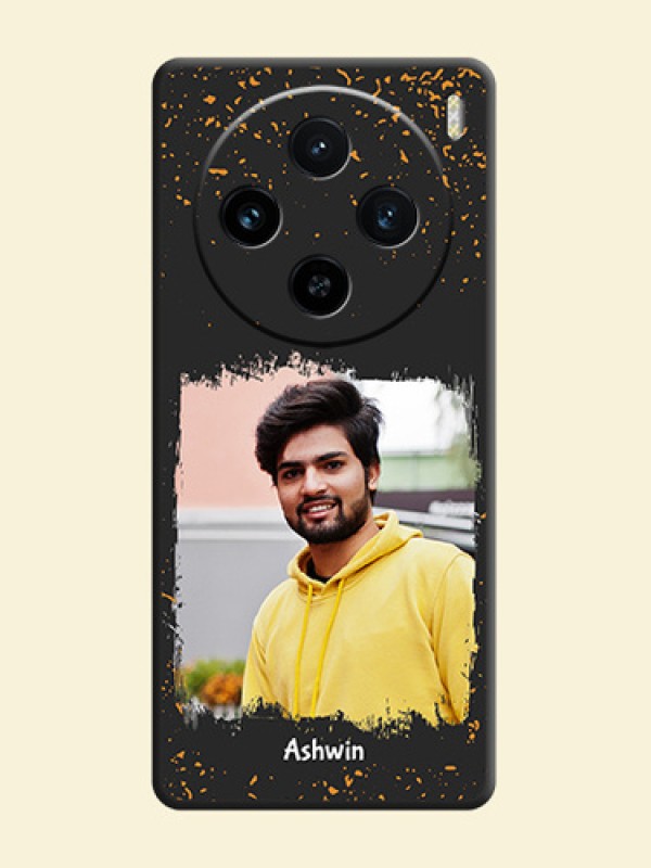 Spray Free Design - Photo on Space Black Soft Matte Phone Cover - Vivo X100 5G