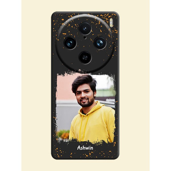 Spray Free Design - Photo on Space Black Soft Matte Phone Cover - Vivo X100 Pro 5G Spray Free Design - Photo on Space Black Soft Matte Phone Cover - Vivo X100 Pro 5G