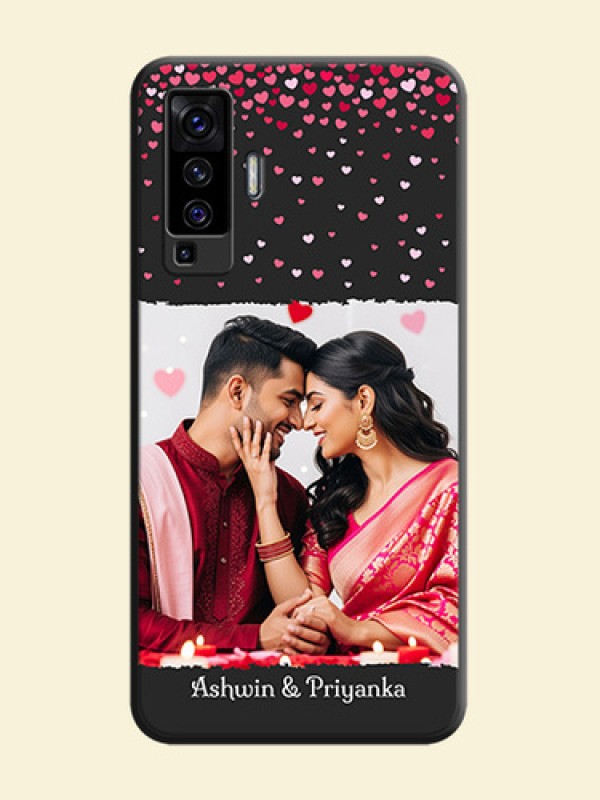 Fall in Love with Your Partner  - Photo on Space Black Soft Matte Phone Cover - Vivo X50 