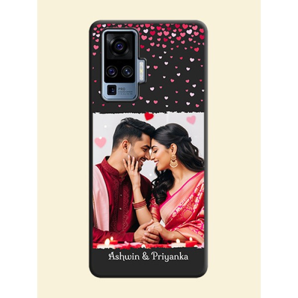 Fall in Love with Your Partner - Photo on Space Black Soft Matte Phone Cover - Vivo X50 Pro 5G Fall in Love with Your Partner - Photo on Space Black Soft Matte Phone Cover - Vivo X50 Pro 5G