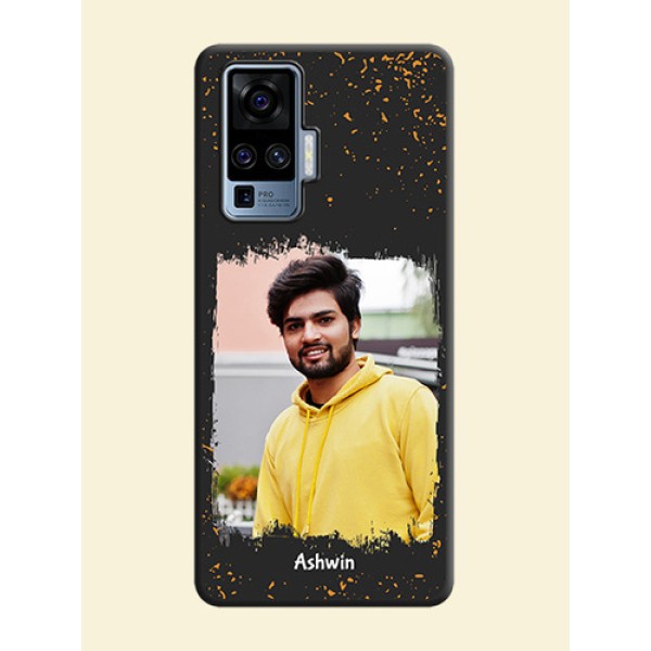 Spray Free Design - Photo on Space Black Soft Matte Phone Cover - Vivo X50 Pro 5G Spray Free Design - Photo on Space Black Soft Matte Phone Cover - Vivo X50 Pro 5G