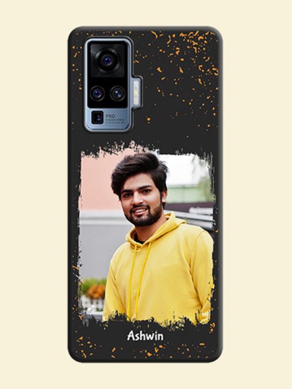 Spray Free Design - Photo on Space Black Soft Matte Phone Cover - Vivo X50 Pro 5G