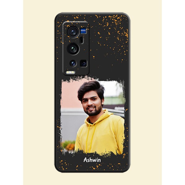 Spray Free Design on Photo on Space Black Soft Matte Phone Cover - Vivo X60 Pro Plus Spray Free Design on Photo on Space Black Soft Matte Phone Cover - Vivo X60 Pro Plus