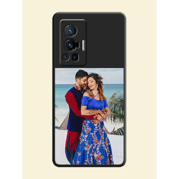 Image Upload With Space Black Color On Custom Soft Matte Mobile Back Cover - Vivo X70 Pro 5G Image Upload With Space Black Color On Custom Soft Matte Mobile Back Cover - Vivo X70 Pro 5G