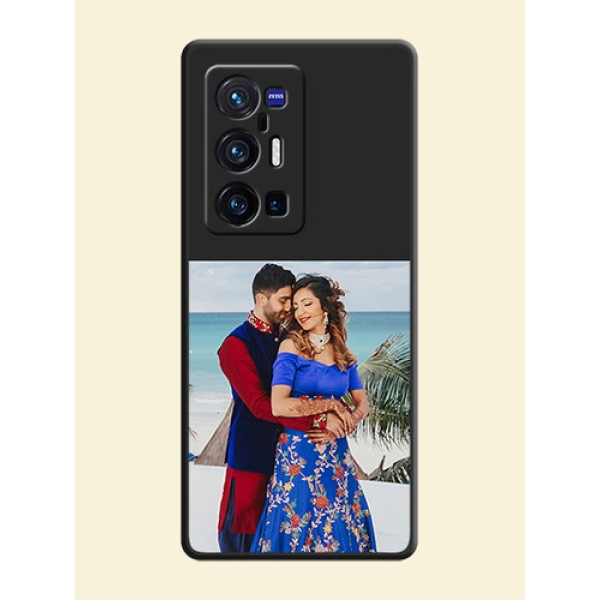 Image Upload With Space Black Color On Custom Soft Matte Mobile Back Cover - Vivo X70 Pro Plus 5G Image Upload With Space Black Color On Custom Soft Matte Mobile Back Cover - Vivo X70 Pro Plus 5G