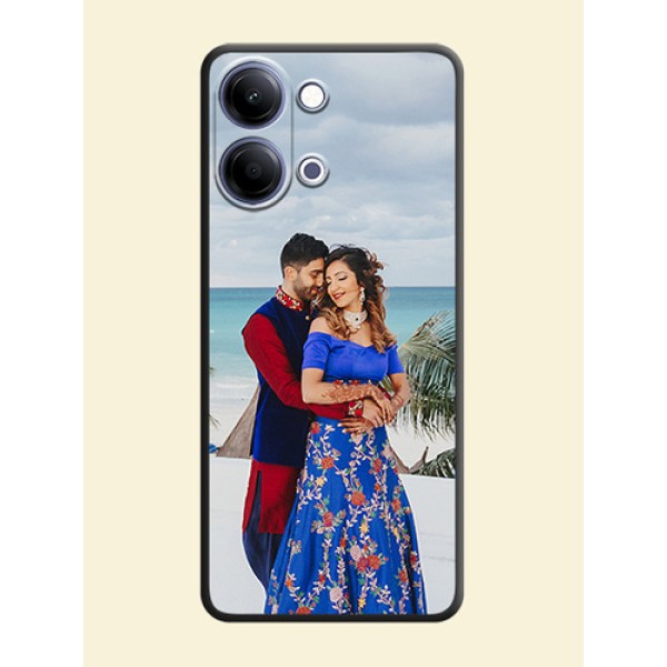 Full Single Pic Upload On Space Black Custom Soft Matte Mobile Back Cover - Vivo Y05 4G Full Single Pic Upload On Space Black Custom Soft Matte Mobile Back Cover - Vivo Y05 4G