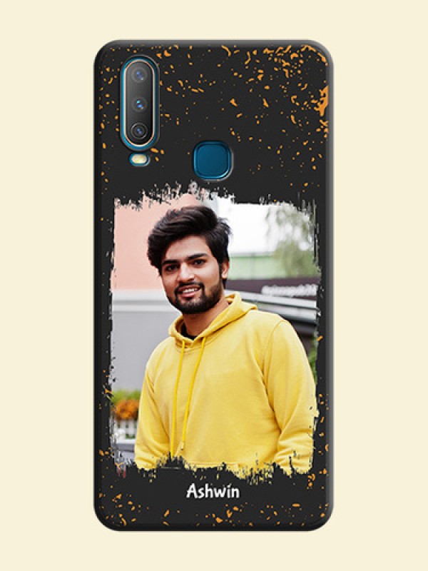 Spray Free Design - Photo on Space Black Soft Matte Phone Cover - Vivo Y15