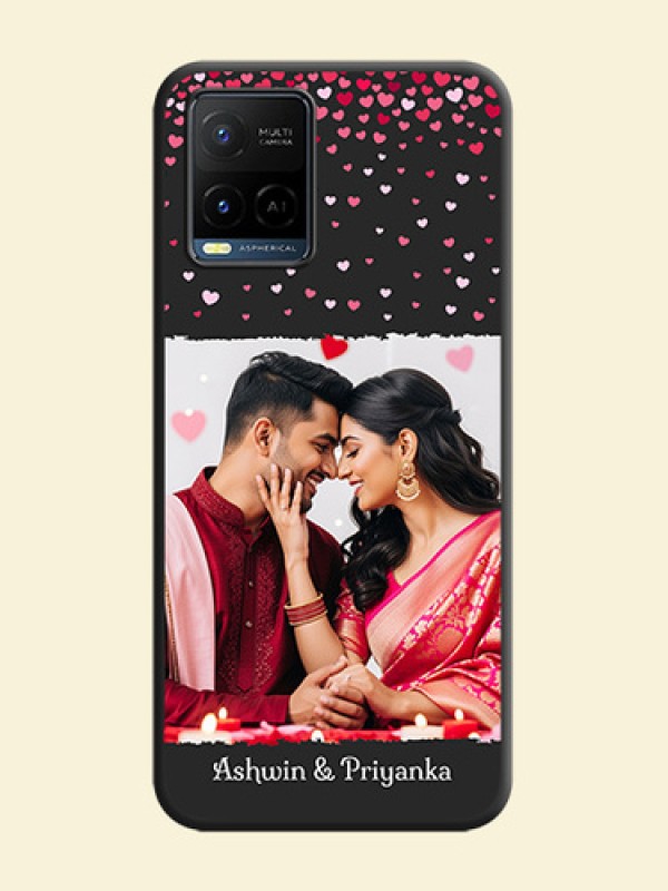 Fall in Love with Your Partner  on Photo on Space Black Soft Matte Phone Cover - Vivo Y21