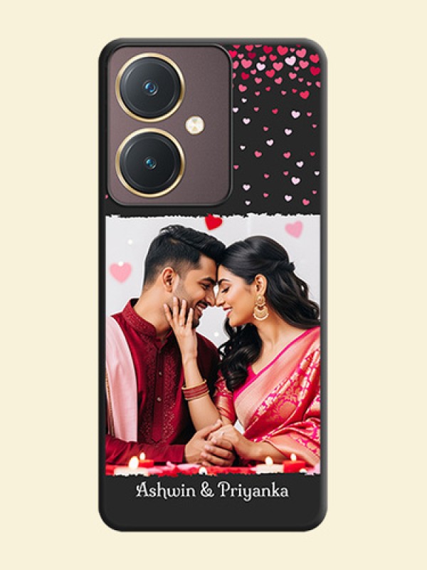 Fall in Love with Your Partner - Photo on Space Black Soft Matte Phone Cover - Vivo Y27