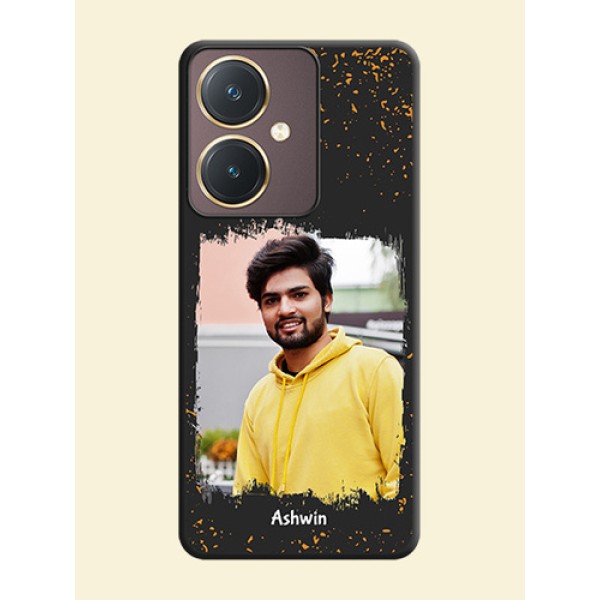 Spray Free Design - Photo on Space Black Soft Matte Phone Cover - Vivo Y27 Spray Free Design - Photo on Space Black Soft Matte Phone Cover - Vivo Y27