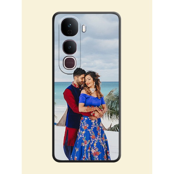 Full Single Pic Upload On Space Black Custom Soft Matte Mobile Back Cover - Vivo Y400 Pro 5G Full Single Pic Upload On Space Black Custom Soft Matte Mobile Back Cover - Vivo Y400 Pro 5G