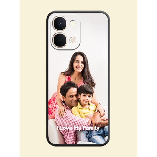 Full Single Pic Upload With Text On Space Black Custom Soft Matte Mobile Back Cover - Vivo Y51 Pro 5G Full Single Pic Upload With Text On Space Black Custom Soft Matte Mobile Back Cover - Vivo Y51 Pro 5G