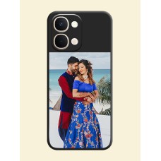Image Upload With Space Black Color On Custom Soft Matte Mobile Back Cover - Vivo Y51 Pro 5G