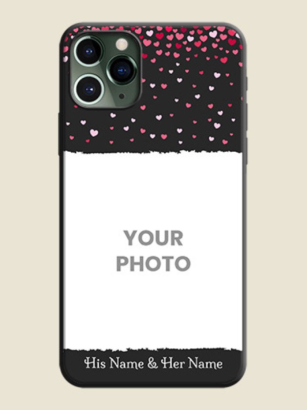Custom Fall in Love with Your Partner  - Photo on Space Black Soft Matte Phone Cover - iPhone 11 Pro - alternate view