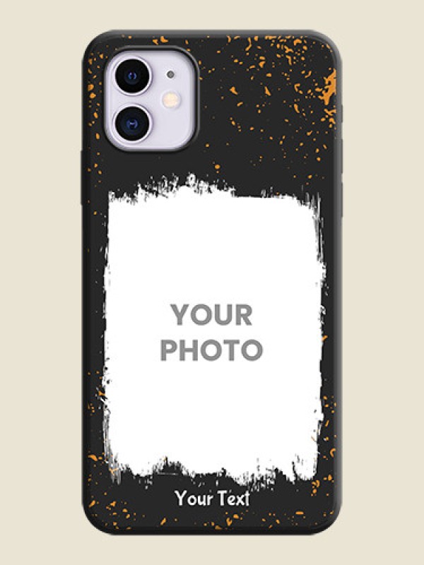 Custom Spray Free Design - Photo on Space Black Soft Matte Phone Cover - iPhone 11 - alternate view