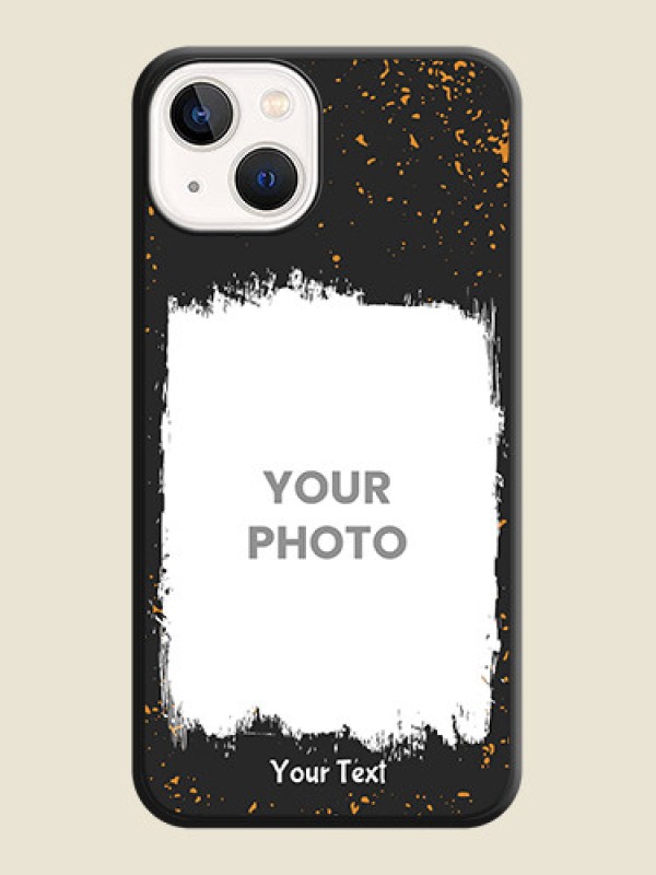 Custom Spray Free Design on Photo on Space Black Soft Matte Phone Cover - iPhone 13 - alternate view