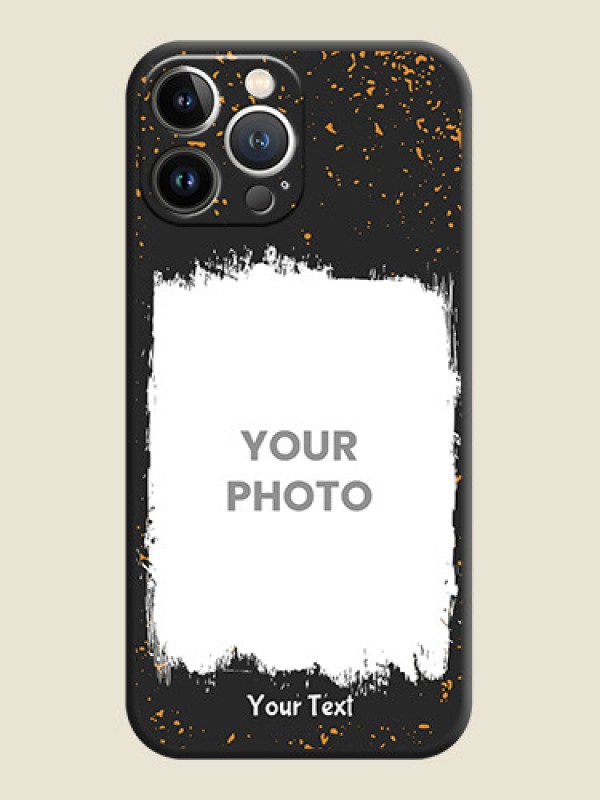 Custom Spray Free Design - Photo on Space Black Soft Matte Phone Cover - iPhone 15 Pro Max - alternate view