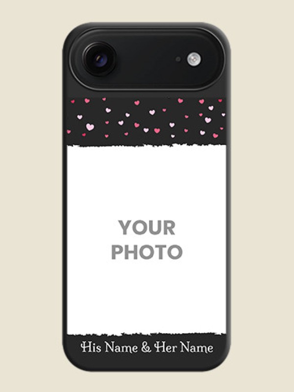 Custom Fall in Love with Your Partner on Photo On Space Black Custom Soft Matte Mobile Back Cover - Apple iPhone 17 Air - alternate view