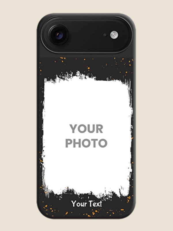 Custom Spray Free Design on Photo On Space Black Custom Soft Matte Mobile Back Cover - Apple iPhone 17 Air - alternate view