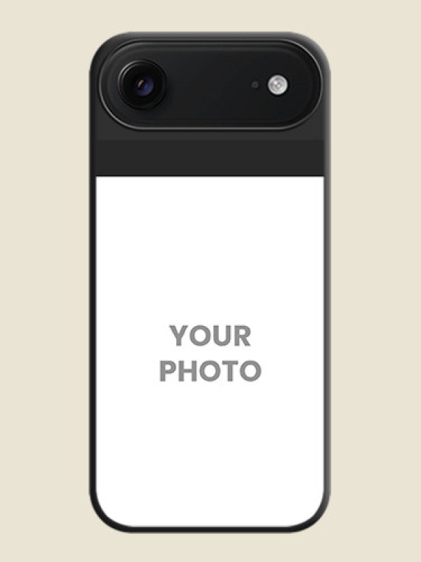 Custom Image Upload With Space Black Color On Custom Soft Matte Mobile Back Cover - iPhone 17 Air - alternate view